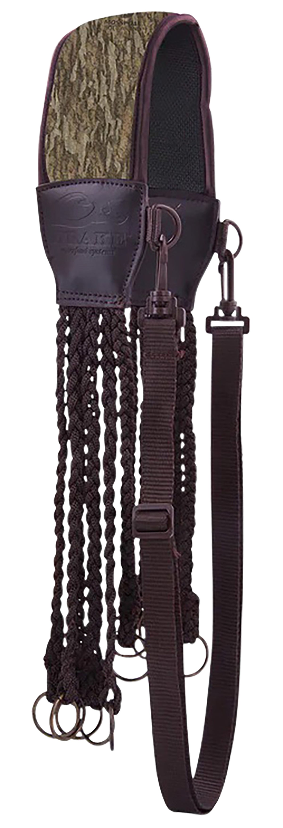 Drake Waterfowl DW4110006 Heavy Load Game Tote 12 Slip Ring Straps Mossy Oak Bottomland Neoprene Shoulder & Waist Strap