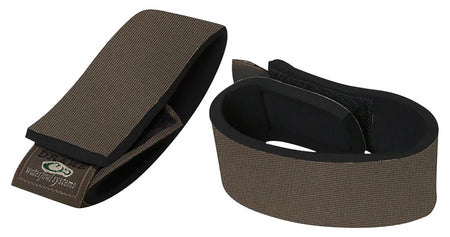 Drake Waterfowl DW73600 Adjustable Ankle Garters Brown Stretch Neoprene Hook & Loop OSFA