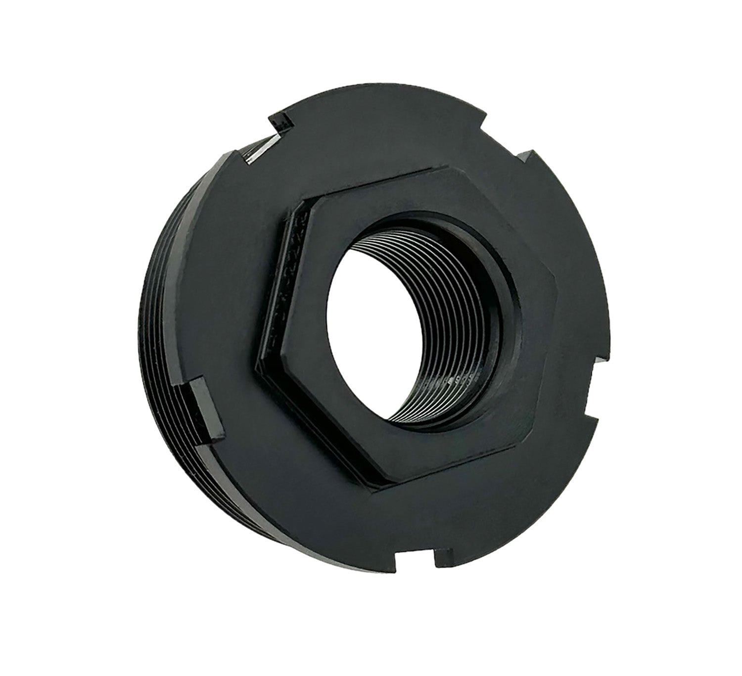 Huxwrx 2222 HUB Direct Thread Mount 5/8"x24 Black Suppressor Adapter