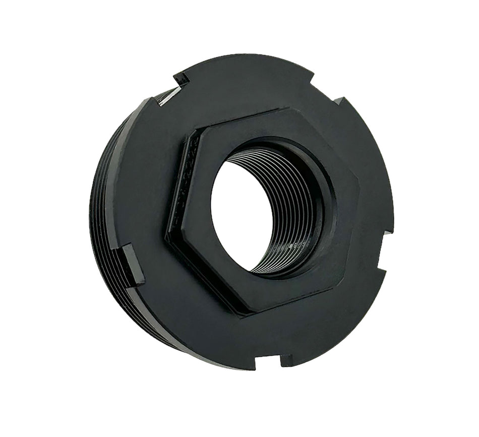 Huxwrx 2222 HUB Direct Thread Mount 5/8"x24 Black Suppressor Adapter