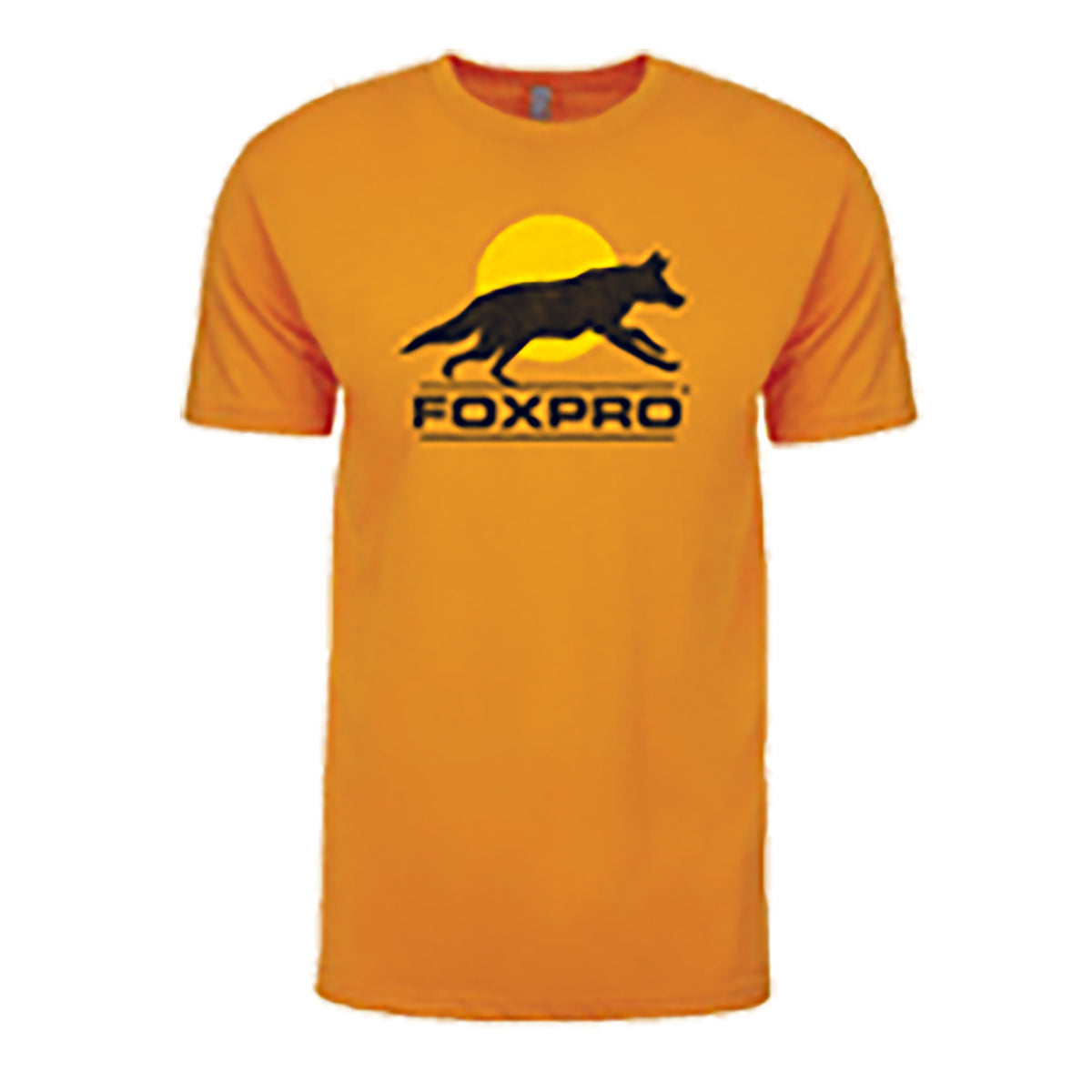 Foxpro SOS Sun Runner Orange Cotton Polyester Short Sleeve T-Shirt Small