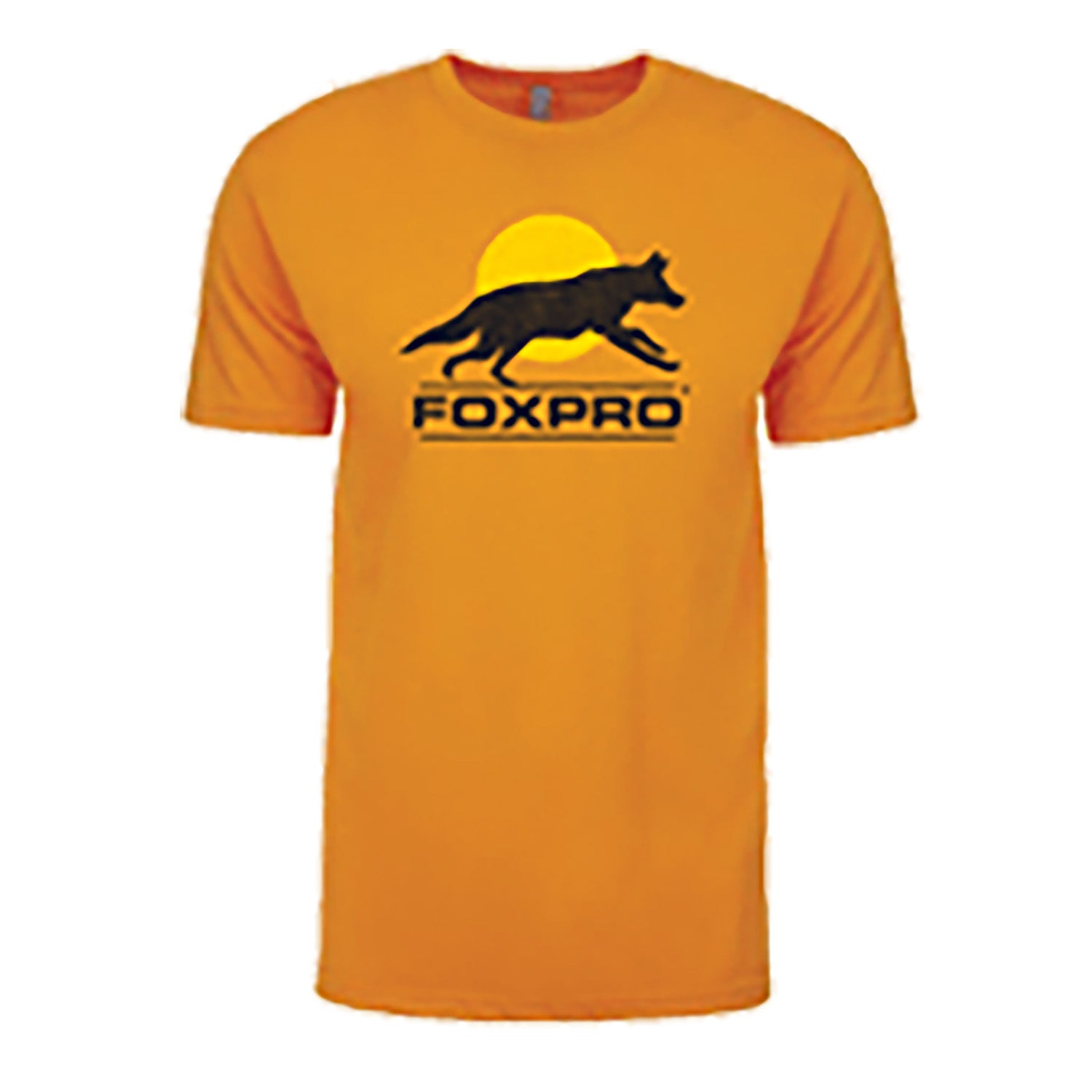 Foxpro SOS Sun Runner Orange Cotton Polyester Short Sleeve T-Shirt Small