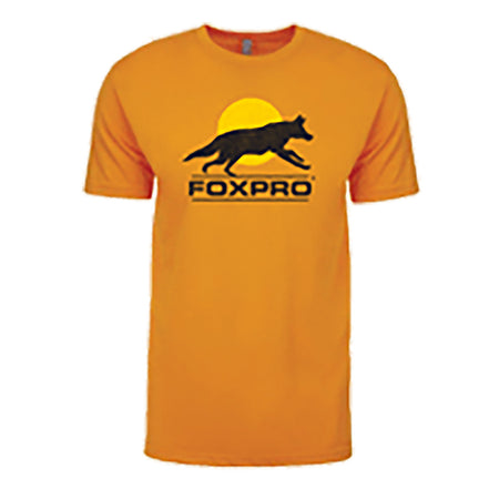 Foxpro SOS Sun Runner Orange Cotton Polyester Short Sleeve T-Shirt Small