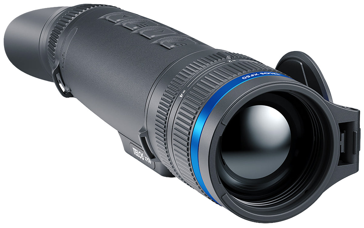 Pulsar PL77493 Telos XP50 Thermal Monocular Black Rubber Armor 2.5-10x50mm 640x480 50Hz 4x Zoom
