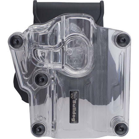 Bulldog MX002 Max Multi Fit OWB Transparent Clear Polymer Paddle Holster