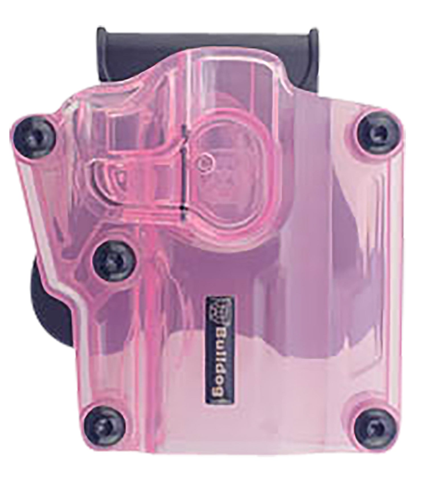 Bulldog MX006 Max Multi Fit OWB Transparent Pink Polymer Paddle Holster