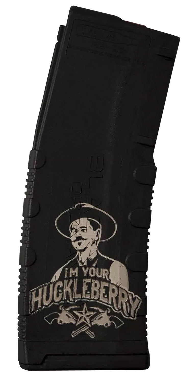 Black Rain Ordnance MAG30HUCKLEBERRY 30-Round 223 Rem/5.56 NATO AR-15 Magazine Huckleberry Engraving