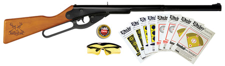 Daisy Buck Youth Spring Piston BB Gun .177 Cal 400rd 350 fps Stained Hardwood Kit