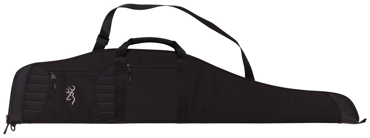 Browning FLEX Factor 50" Scoped Rifle Case Black Polyester with Closed-Cell Foam Padding