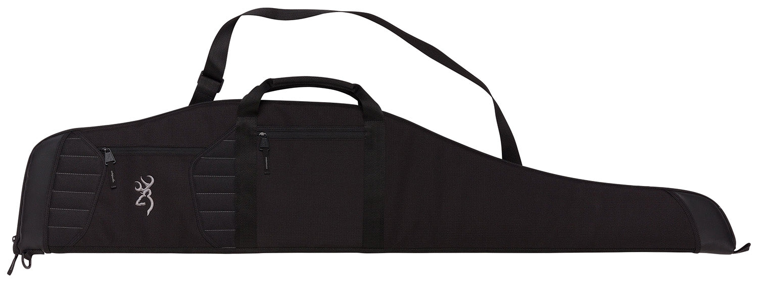 Browning FLEX Factor 50" Scoped Rifle Case Black Polyester with Closed-Cell Foam Padding