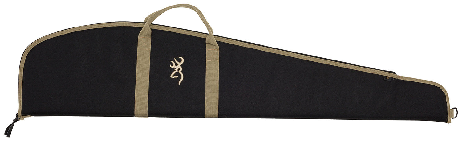 Browning FLEX Plainsman 49.5" Tan/Black Polyester Scoped Rifle Case with Padding