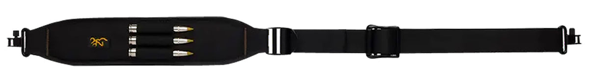 Browning 122199925 All Season Black Neoprene Rifle Sling with Padded Shoulder Strap