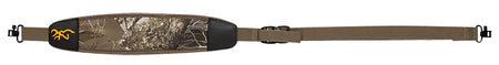 Browning 12201460 Big Game Realtree Edge Neoprene Rifle Sling 25"-50" with Rubber Shoulder Pad