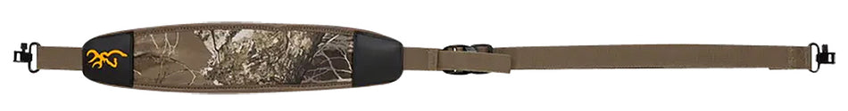 Browning 12201460 Big Game Realtree Edge Neoprene Rifle Sling 25"-50" with Rubber Shoulder Pad