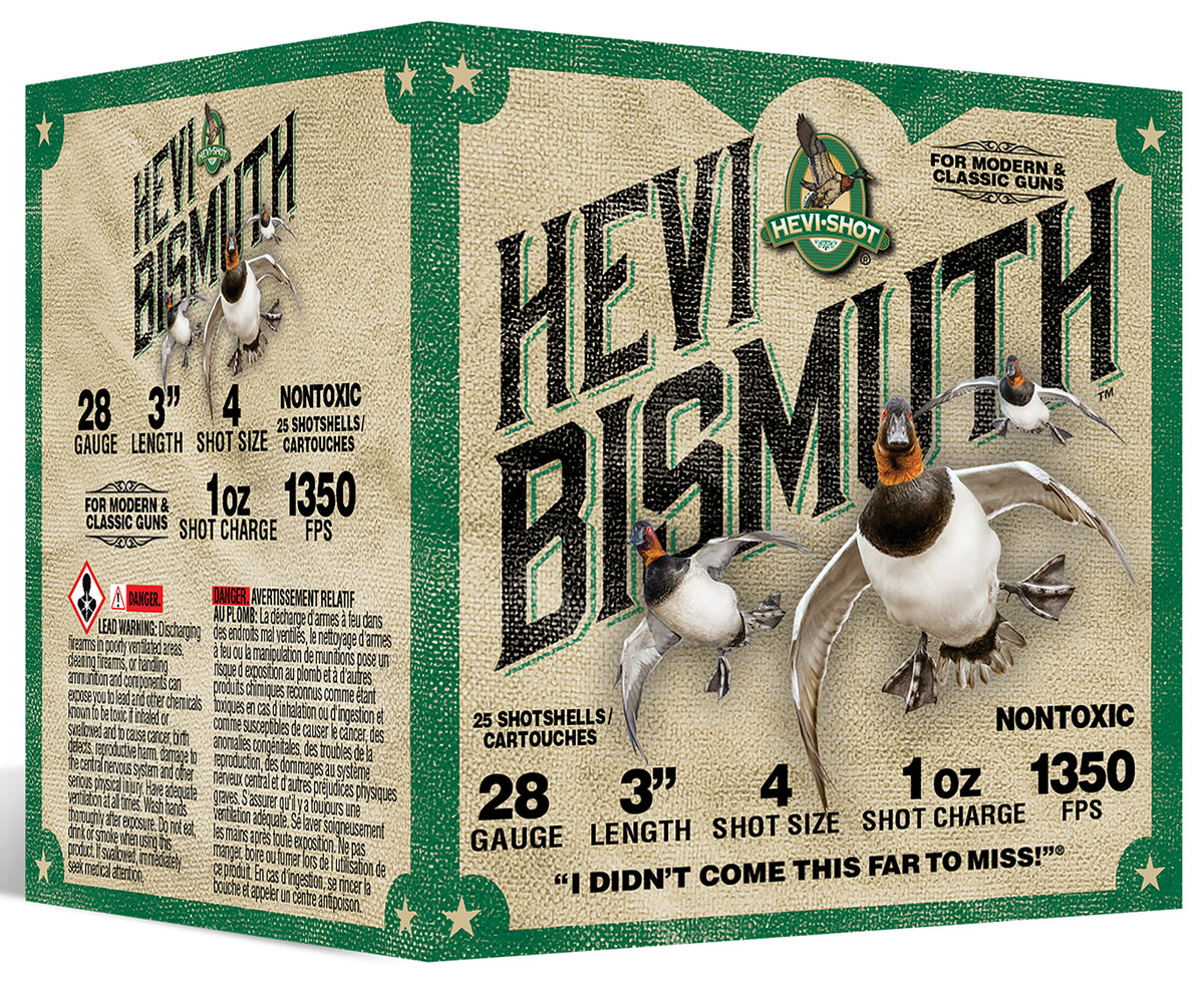HEVI-Shot Hevi-Bismuth 28 Gauge 3 in / 3 in #4 1 oz