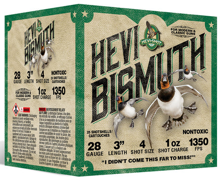 HEVI-Shot Hevi-Bismuth 28 Gauge 3 in / 3 in #4 1 oz
