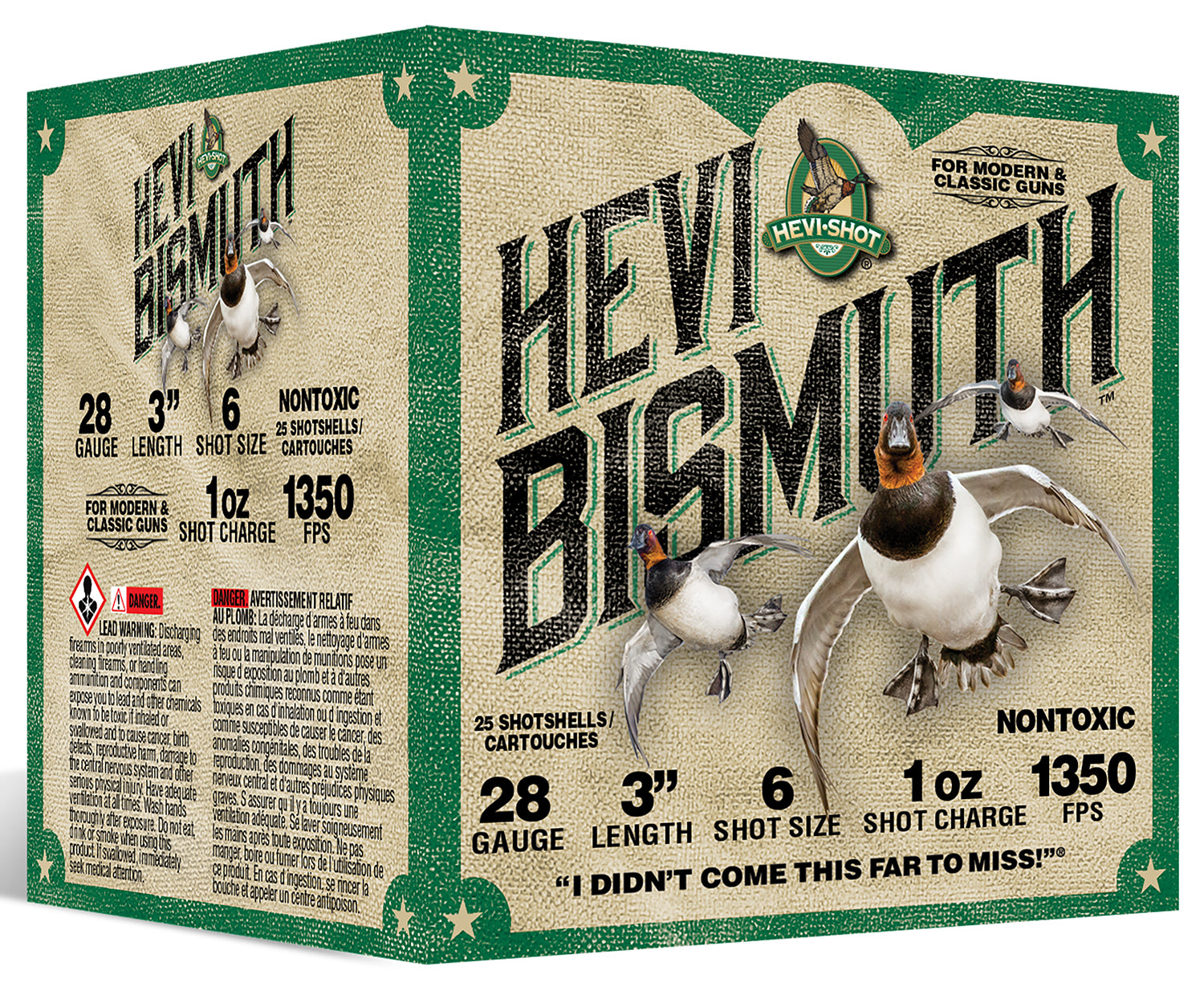 HEVI-Shot Hevi-Bismuth 28 Gauge 3 in / 3 in #6 1 oz