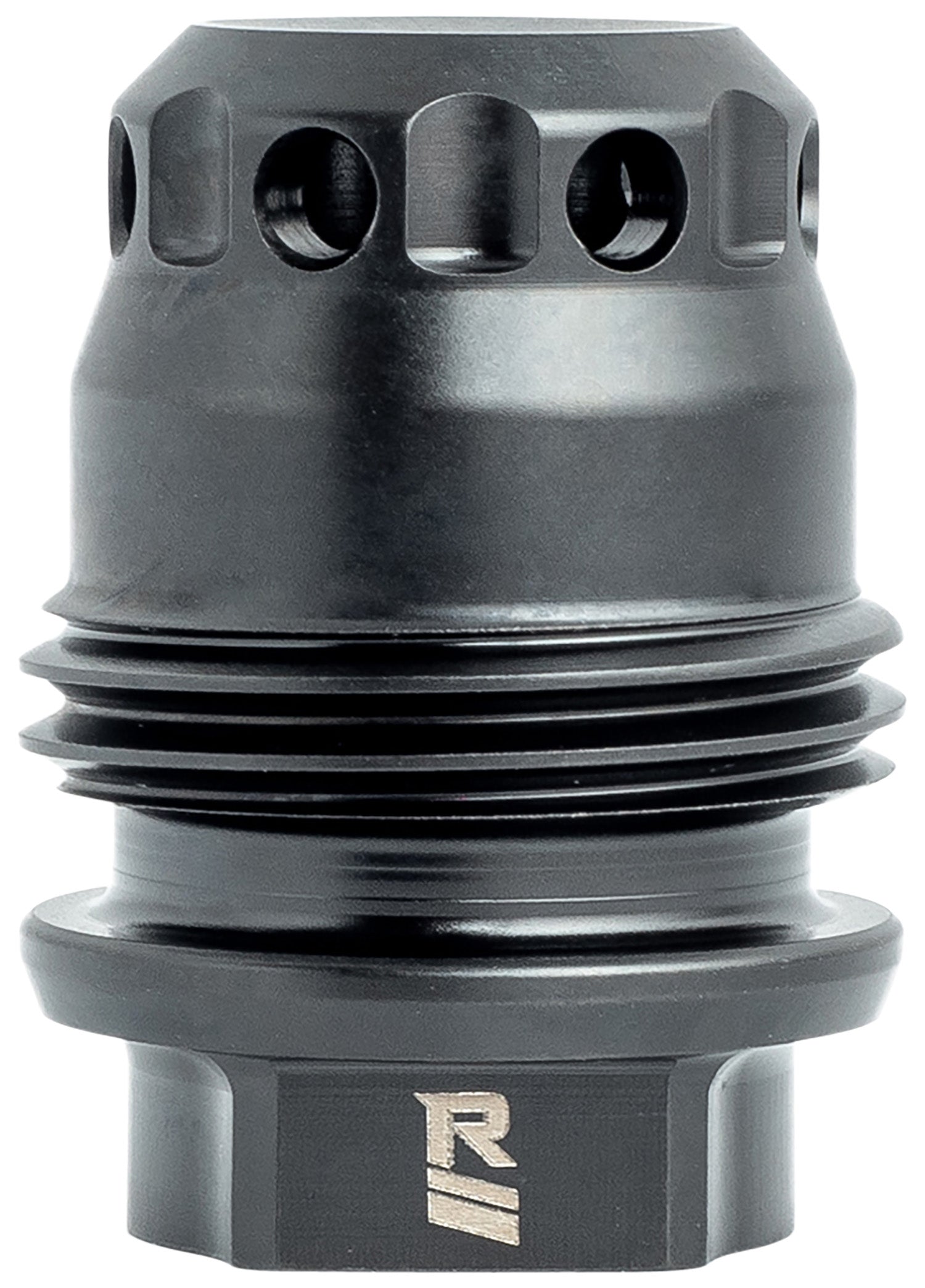 Rugged Suppressors MB021 M2 Brake 338 Cal (8.6mm) 3/4"-24 tpi with Dual Taper Locking System for R.U.M. Mount