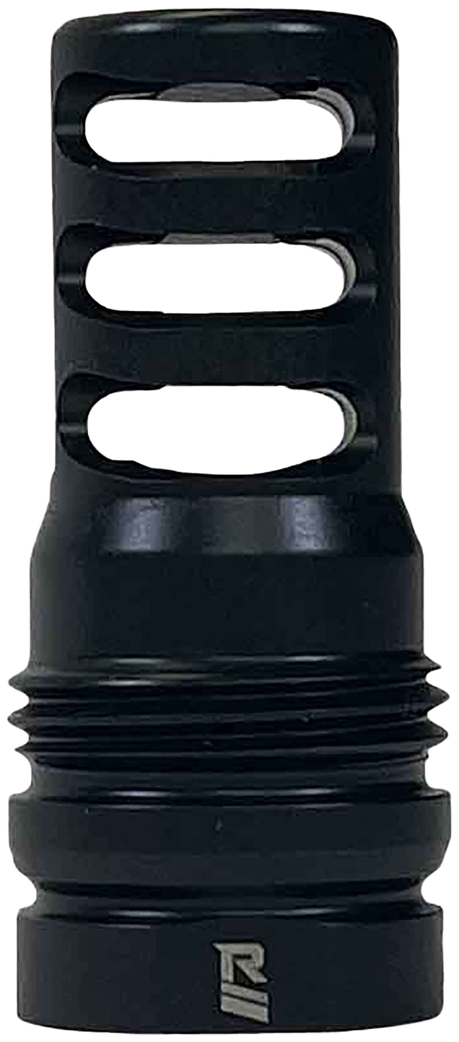 Rugged Suppressors MB026 3 Port Muzzle Brake 338 Cal (8.6mm) M18x1 tpi Dual Taper Locking System R.U.M. Mount