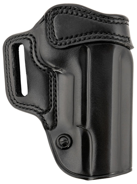 Galco Avenger OWB Holster Black Leather Belt Slide Fits 1911 5" Right Hand