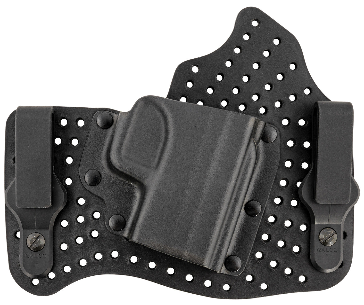 Galco KingTuk Air IWB Holster Black Kydex/Leather Fits Springfield XDS 3.30" UniClip Right Hand