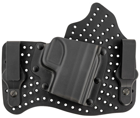 Galco KingTuk Air IWB Holster Black Kydex/Leather Fits Springfield XDS 3.30" UniClip Right Hand