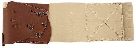 Galco UnderWraps Elite Belly Band Holster Khaki Small Leather/Nylon