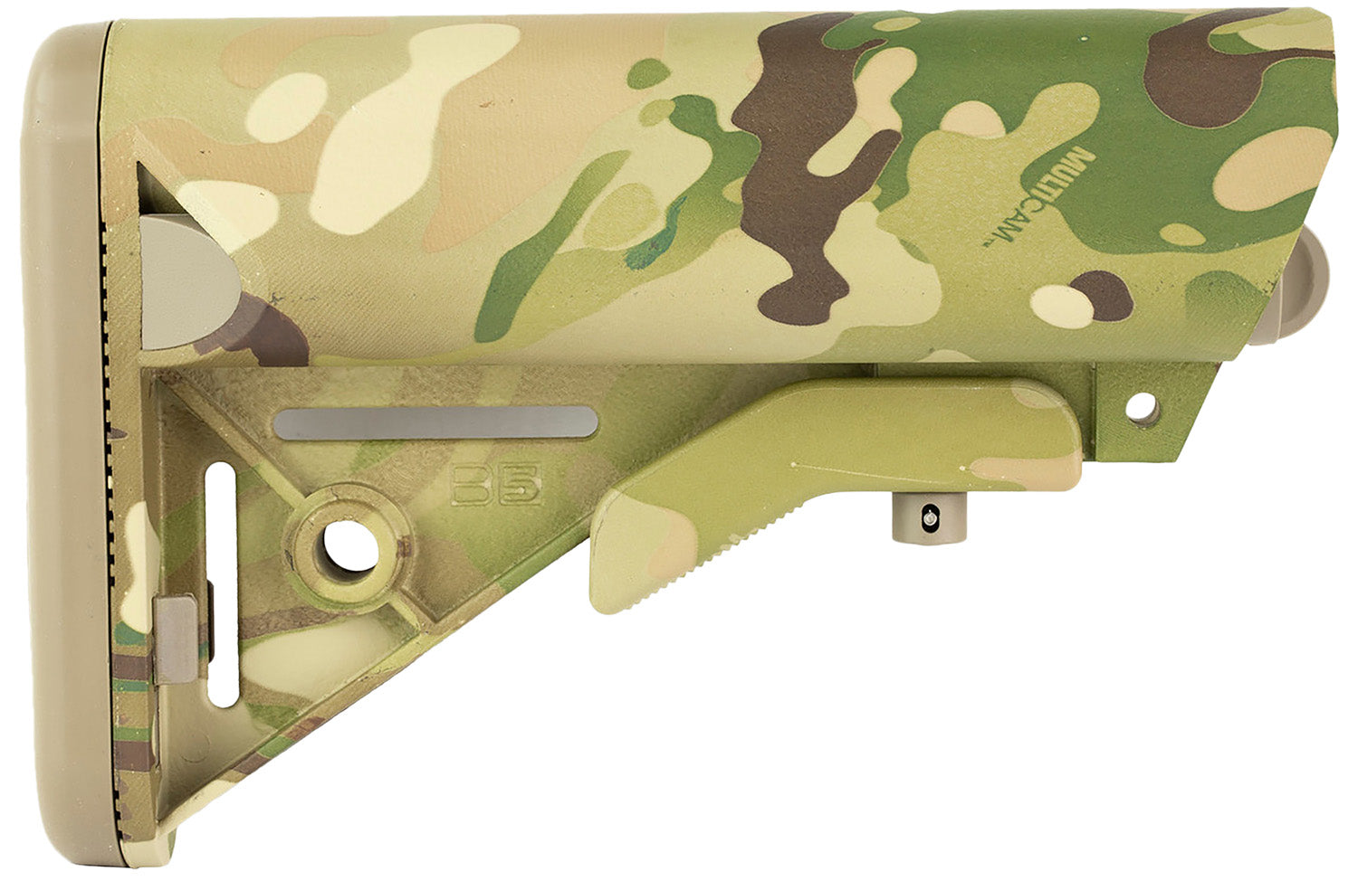 B5 Systems SOP1078 Enhanced SOPMOD Multi-Cam Stock for AR-Platform Mil-Spec Extension