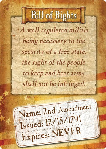 Rivers Edge Bill of Rights Tin Sign 12"x17"