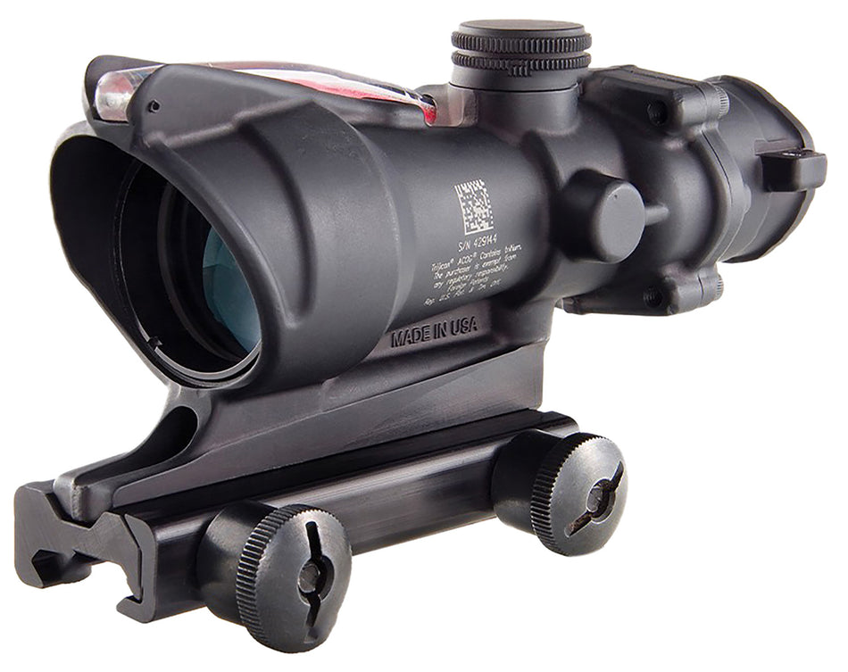 Trijicon TA31D100288 ACOG 4x32mm Matte Black Illuminated Red Chevron .223/5.56 BDC Reticle