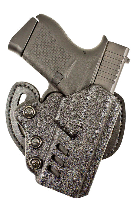 DeSantis Gunhide 042KAB2Z0 Facilitator OWB Black Kydex Holster Belt Slide Fits Glock 17/22/31/47 Right Hand