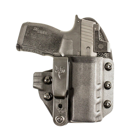DeSantis Gunhide 206KA6VZ0 Uni-Tuk IWB Black Kydex Holster Belt Clip Fits Glock 19/19X/19 Gen5/23/32/45 Right Hand