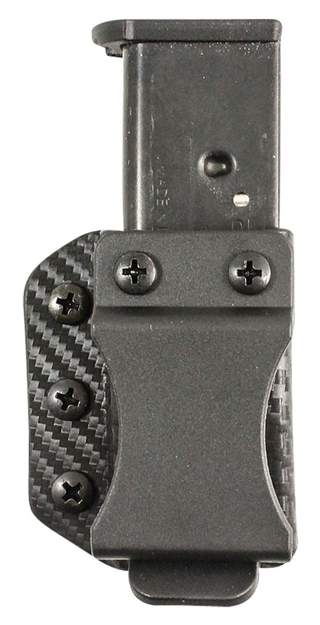 DeSantis Gunhide A100KJJJZ Persuader Double Stack Mag Pouch IWB OWB Black Kydex Belt Clip Ambidextrous