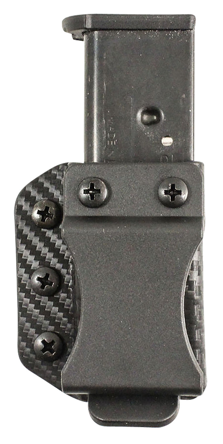 DeSantis Gunhide A100KJYYZ Persuader Mag Pouch IWB OWB Black Kydex Belt Clip Glock 43 Ambidextrous