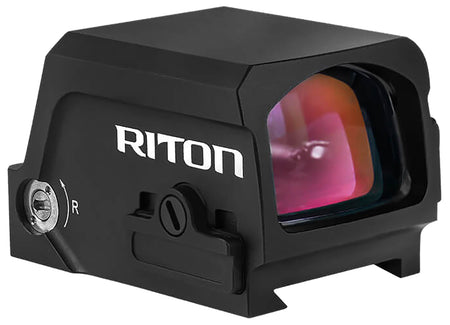 Riton Optics 1 Tactix EED Black 1x 2 MOA Enclosed Emitter Red Dot Sight