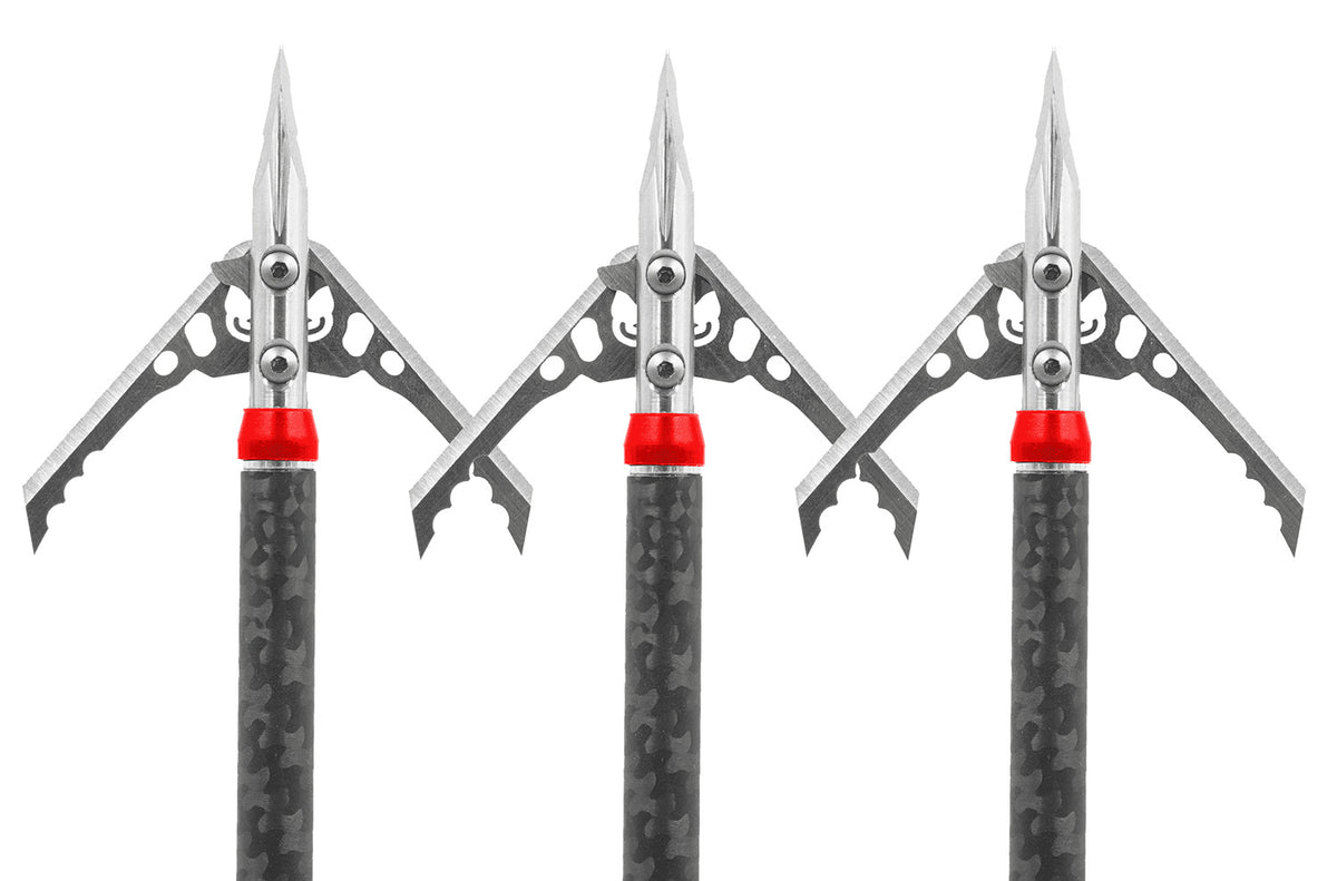 Rage Hypodermic Trypan NC Crossbow Broadhead 100gr 2in Cut 3 Pack