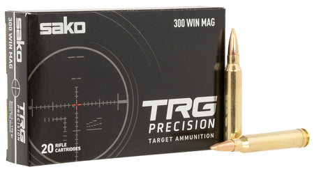 Sako JASTRG300WM175Bá TRG Precision Open Tip Match OTM 175 Grain .300 Winchester Mag