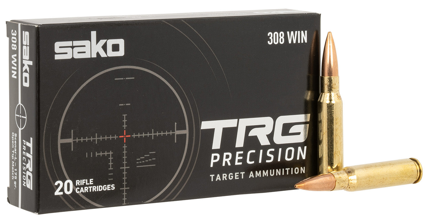 Sako JASTRG308W175Bá TRG Precision Hollow Point Boat Tail HPBT 175 Grain .308 Win / 7.62x51mm