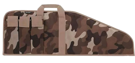 Bulldog BD49938TBC Pit Bull 38" Throwback Camo Floatable Water-Resistant Rifle Case with 3 Exterior Magazine Pouches