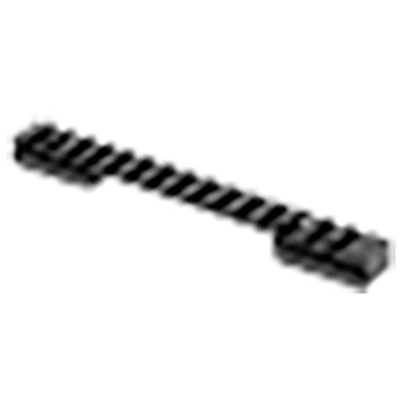 Warne 7643M Mountain Tech Tactical Rail Black Anodized Aluminum - Browning X-Bolt 2/X-Bolt Magnum Action, 0 MOA