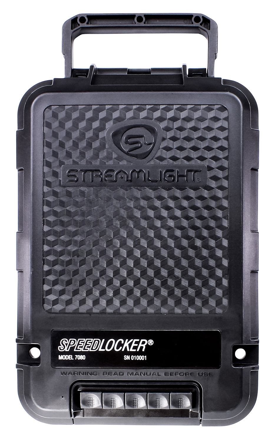 Streamlight 59000 SpeedLocker Portable Locking Storage Container Black Polypropylene
