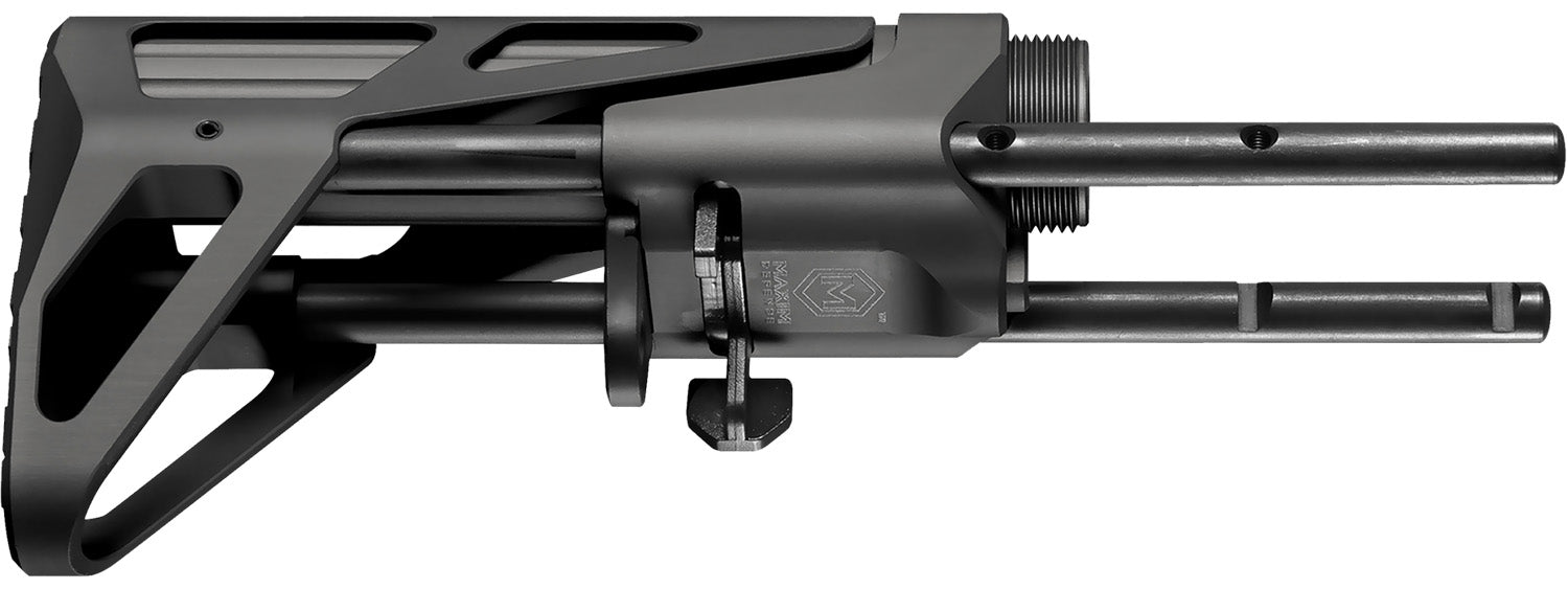 Maxim Defense MXM47617 CQB Gen 7 AR-15 Stock with Buffer & Tube, 4-Position, Black Anodized Aluminum