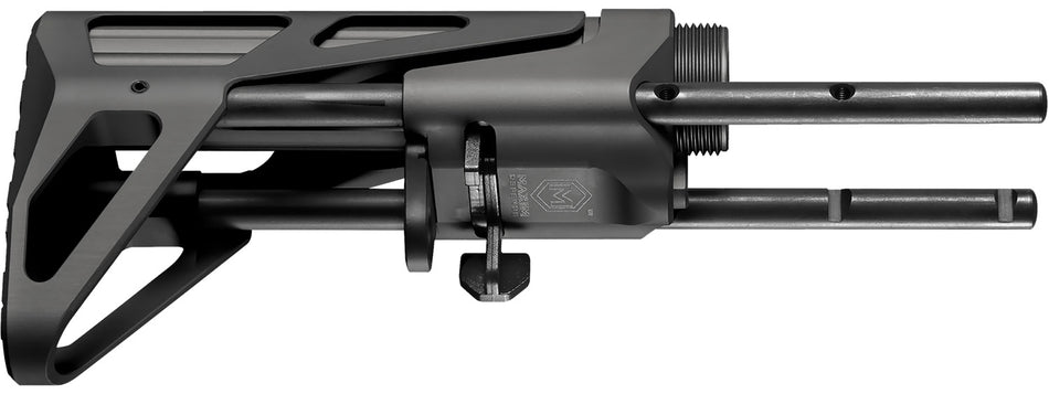Maxim Defense MXM47617 CQB Gen 7 AR-15 Stock with Buffer & Tube, 4-Position, Black Anodized Aluminum