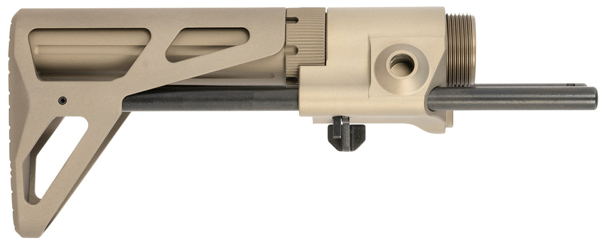 Maxim Defense MXM47563 CCS Gen 6 Combat Carbine Stock, FDE Aluminum, 3-Position, Buffer Tube, Fits AR-15