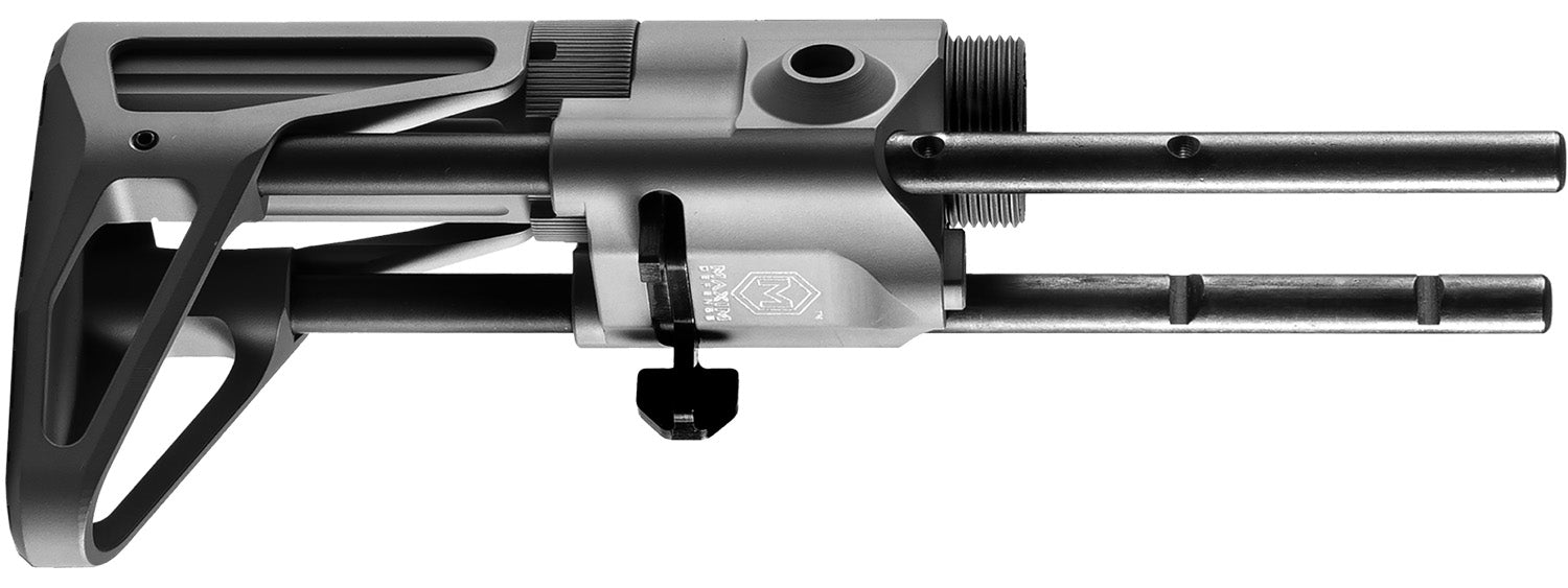 Maxim Defense MXM47575 CQB Buttstock Assembly, Black, Fits CQB Gen 6 & PDW Braces