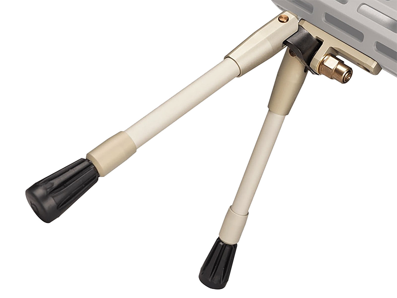 Q LLC Kickstand Bipod, 7.06"-9.50" Vertical Adjustment, Stainless Steel, 15 Degree Tilt, M-LOK Mount