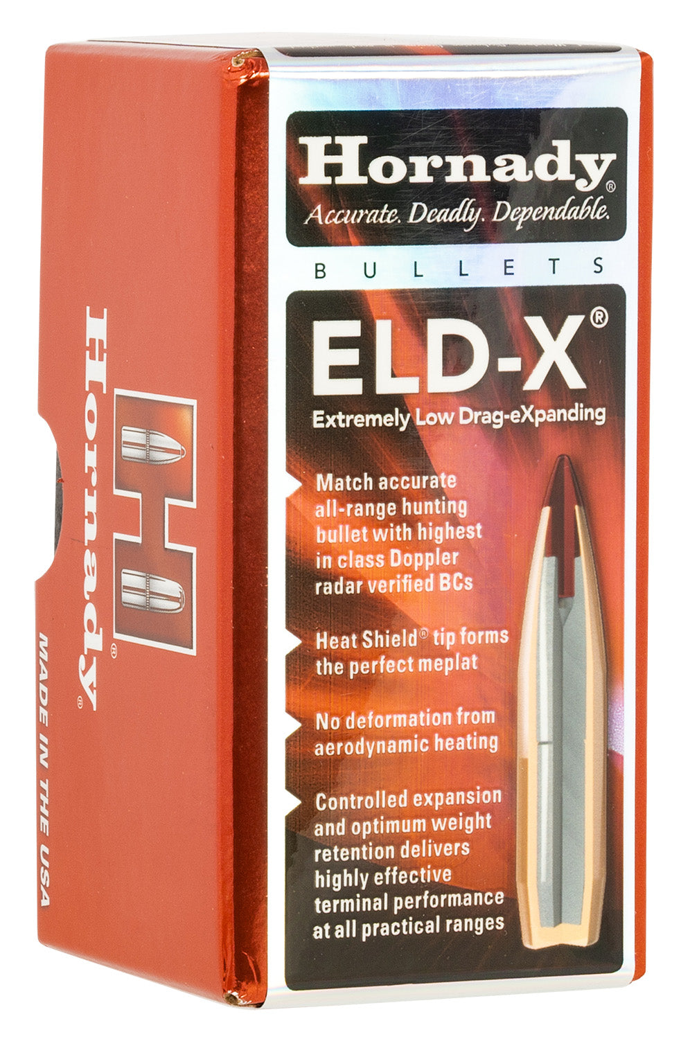 Hornady ELD-X .224 80gr All-Range Expanding Reloading Bullets 100/Box