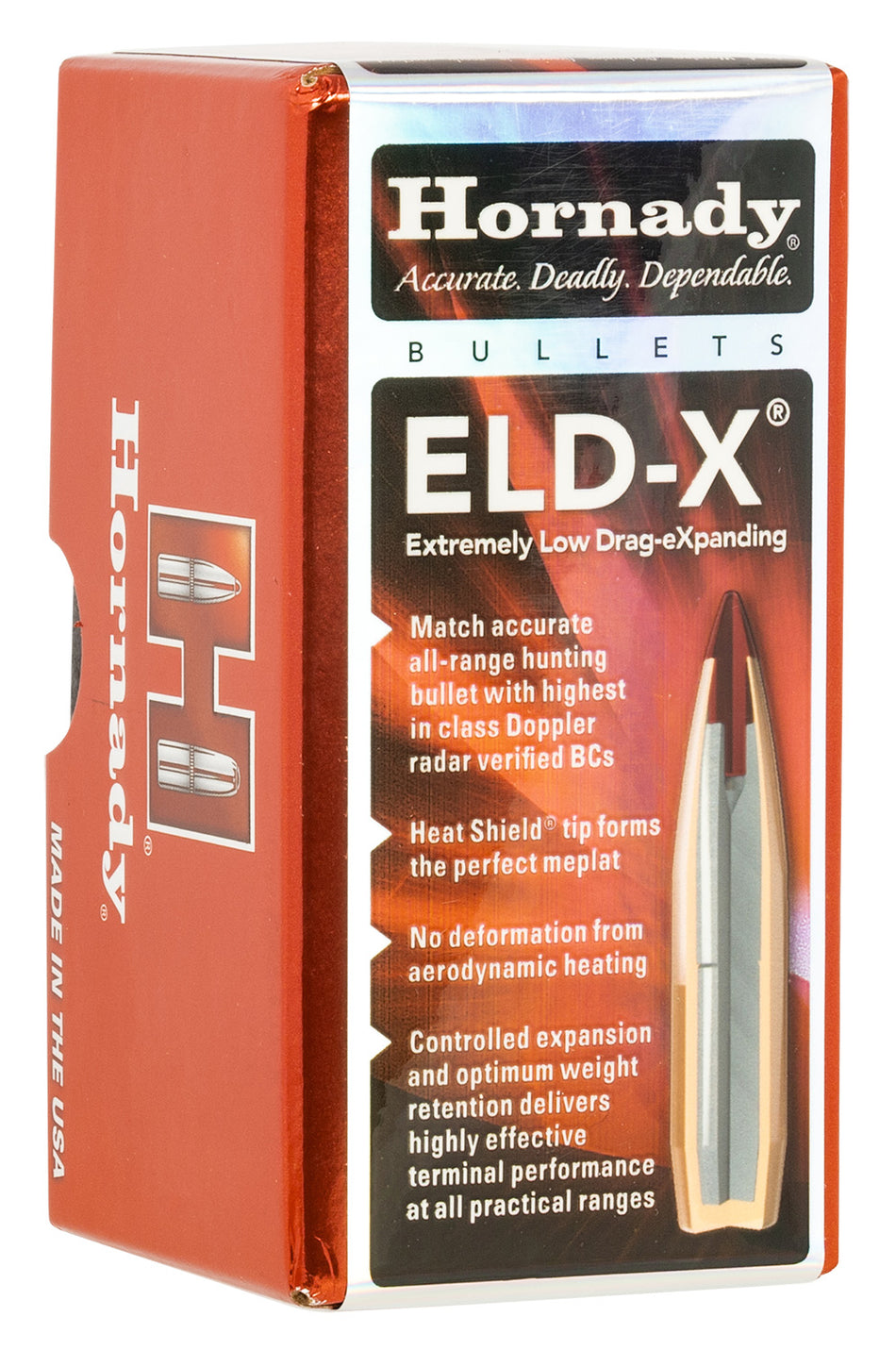 Hornady ELD-X .224 80gr All-Range Expanding Reloading Bullets 100/Box