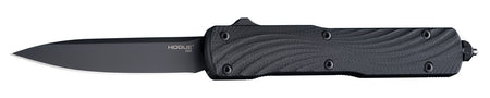 Hogue Counterstrike 3.35" OTF Drop Point Knife, Black PVD CPM 20V Blade, Aluminum/G10 Handle with Glass Breaker