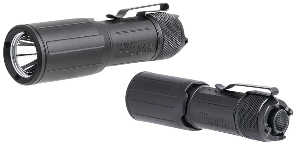 Sig Sauer SOFEC001 Foxtrot-EDC Compact Handheld Flashlight Black Anodized 1350 Lumens White LED